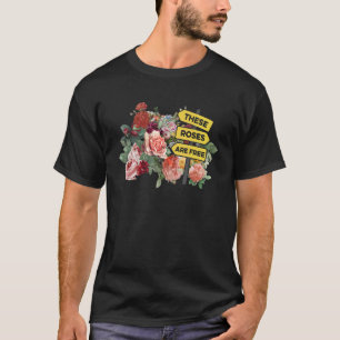 Diese Rose sind freie Floristen-Pflanze botanische T-Shirt