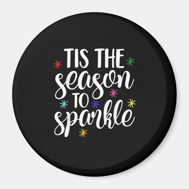 Diese Saison für Sparkle Retro Classic Magnet (Vorne)