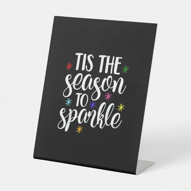 Diese Saison für Sparkle Retro Classic Sockelschild (Vorderseite)