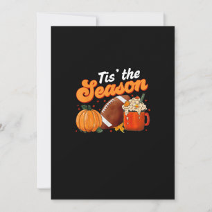 Diese Saison Pumpkin Gewürz Latte Halloween Fall F Feiertagskarte