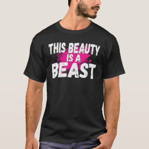 Diese Schönheit ist ein sonniges Gewichtheben star T-Shirt