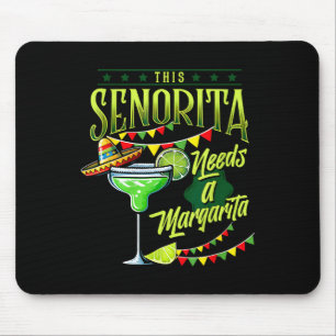 Diese Senorita braucht ein lustiges mexikanisches  Mousepad