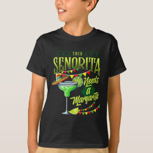 Diese Senorita braucht ein lustiges mexikanisches T-Shirt