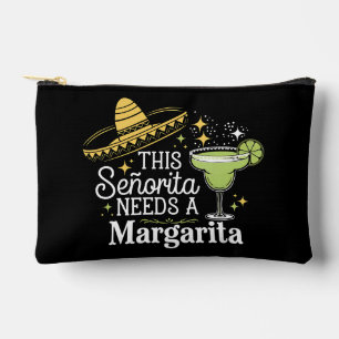 Diese Señorita braucht eine Margarita Cinco De May Zubehörtasche