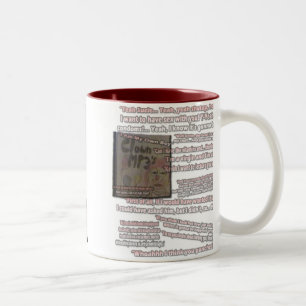 Diese Show u. keine andere: Cameron Zweifarbige Tasse