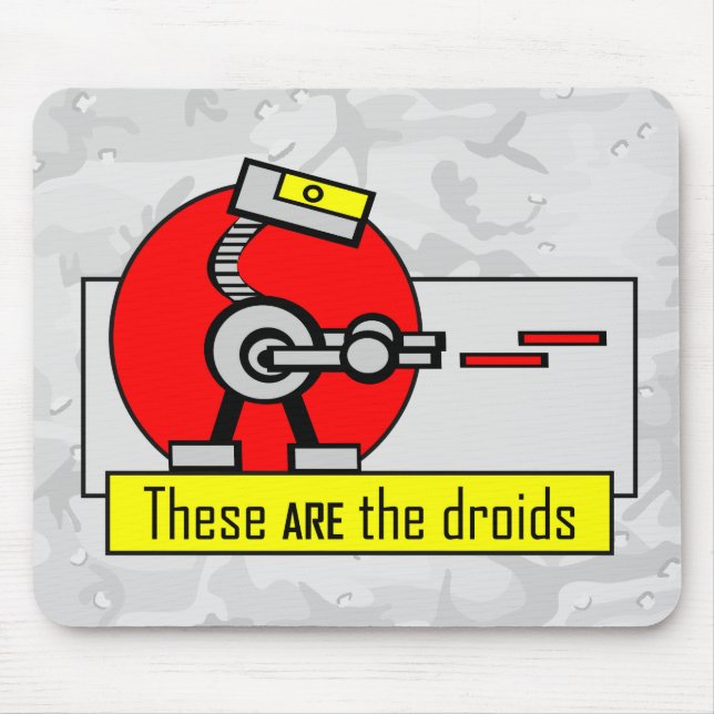 Diese SIND die droids Mousepad (Vorne)