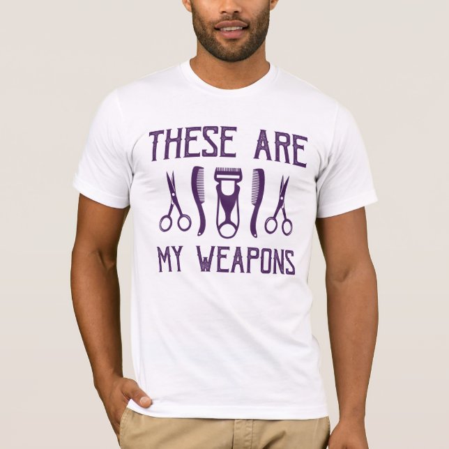 Diese sind meine Waffen T-Shirt (Vorderseite)