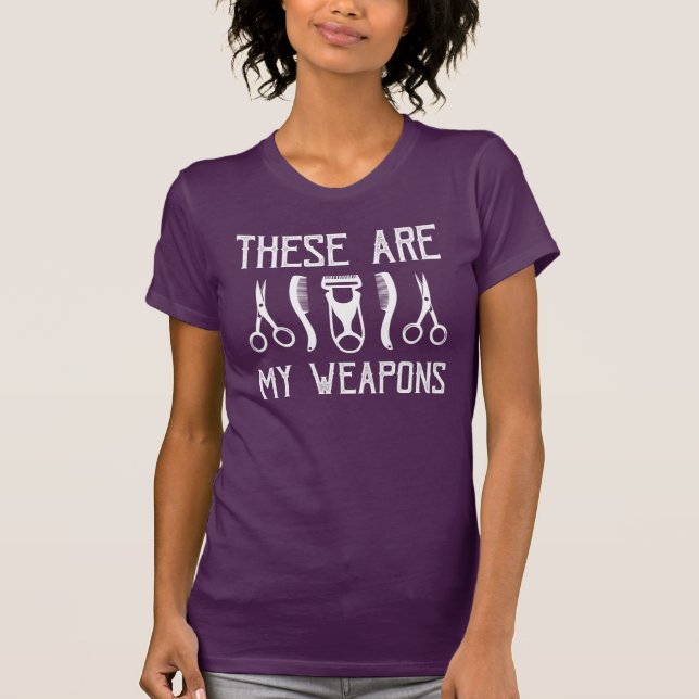Diese sind meine Waffen T-Shirt (Vorderseite)