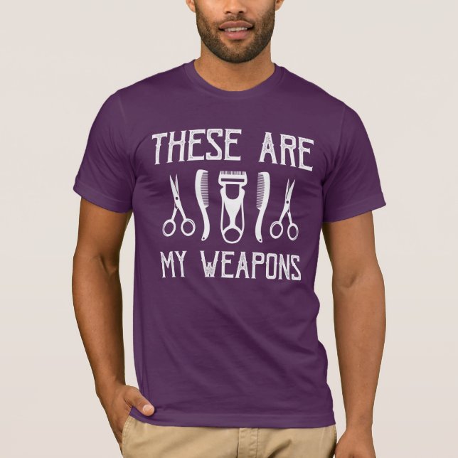 Diese sind meine Waffen T-Shirt (Vorderseite)
