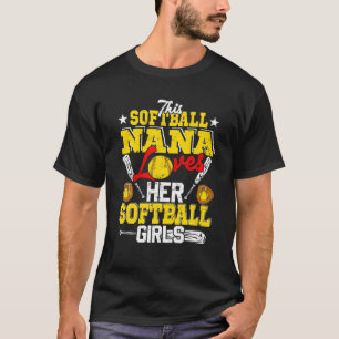 Diese Softball Nana Liebe ihre Softball Girls Matc T-Shirt