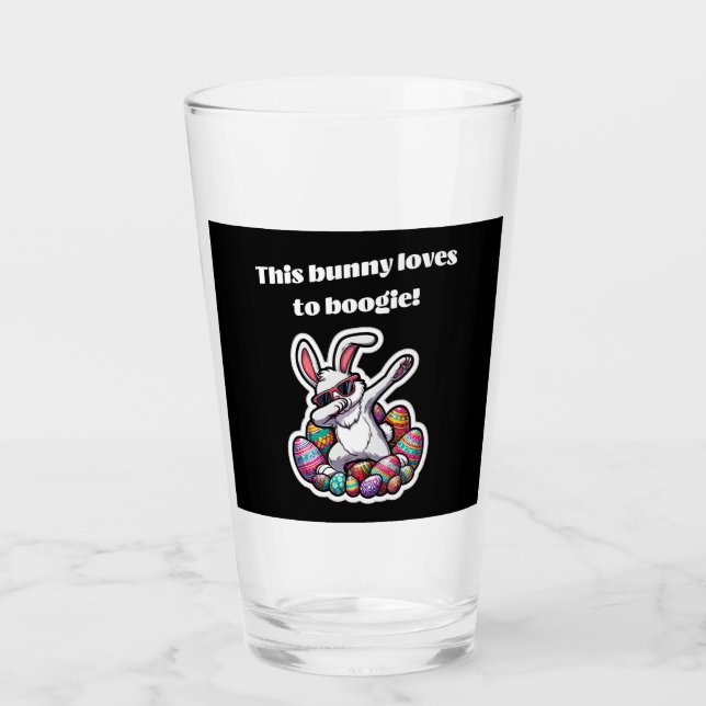 Diese sonnige Liebe zu boogie! Glas (Vorderseite)