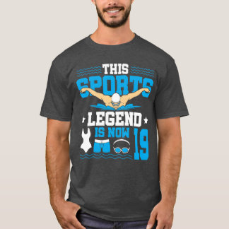 Diese Sportlegende hat jetzt 19 Schwimmfreunde zum T-Shirt