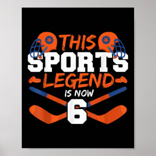 Diese Sportlegende ist jetzt 6 Poster