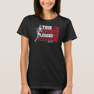 Diese sportliche Legende ist jetzt 56 Lacrosse Gam T-Shirt