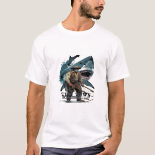 Diese Stadt ist nicht groß genug für Fischer und T-Shirt