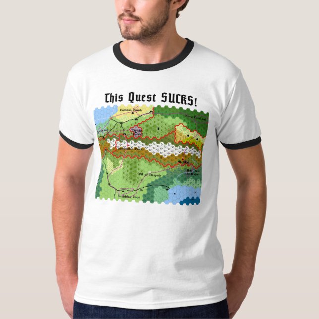 Diese Suche ist zum Kotzen T-Shirt (Vorderseite)