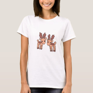 Diese super einfache Hirsch Damen Shirt