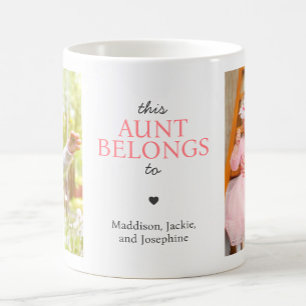 Diese Tante gehört dazu, maßgeschneiderte Fotocoll Kaffeetasse