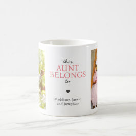 Diese Tante gehört dazu, maßgeschneiderte Fotocoll Kaffeetasse