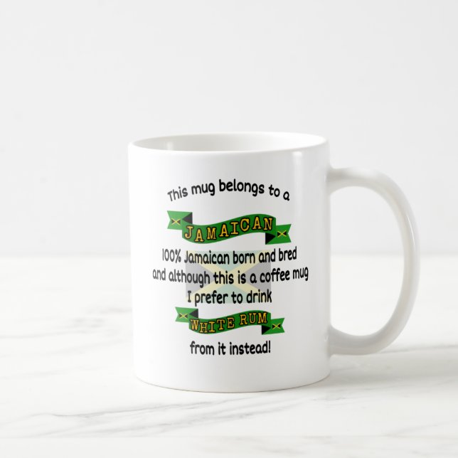  Diese Tasse gehört einem Jamaikaner. Jamaika (Rechts)
