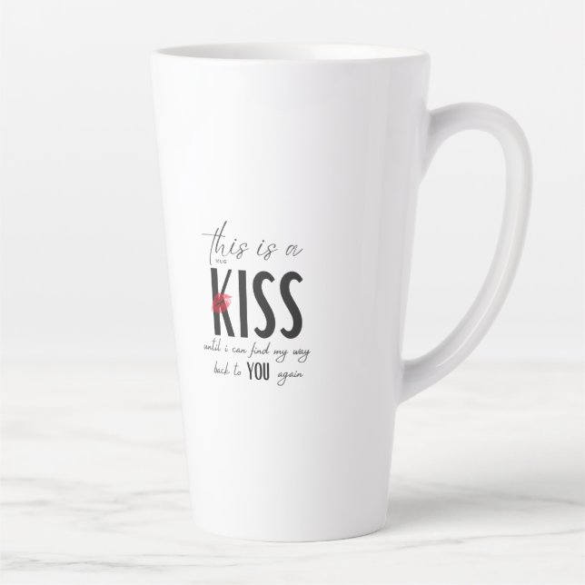 Diese Tasse ist ein Kuss (Rechts)