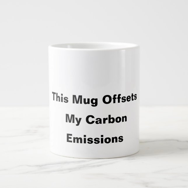 Diese Tasse kompensiert meine Kaffee-Tasse aus Koh (Vorderseite)