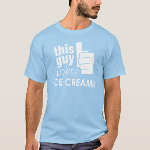 Diese Typ-Liebe-Eiscreme! T-Shirt