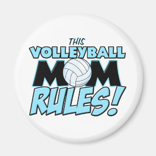 Diese Volleyball-Mama Rules.png Magnet