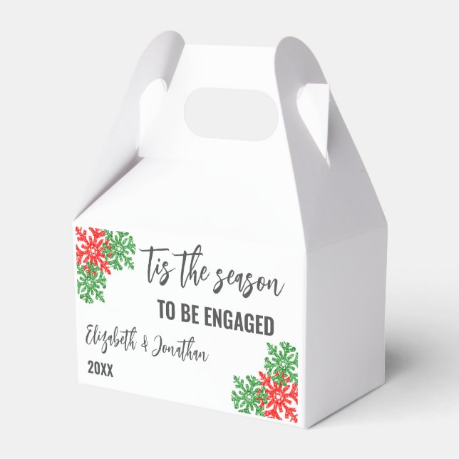 Diese Weihnachtsabendveranstaltung Geschenkschachtel (Vorderseite)