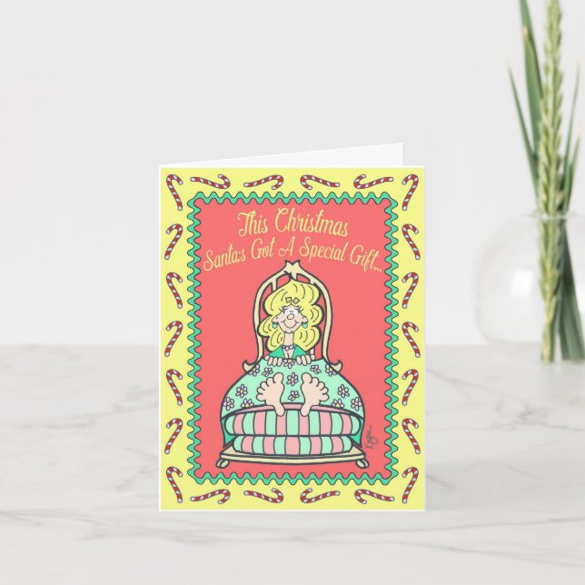 DIESE Weihnachtskarte Feiertagskarte (Vorderseite)