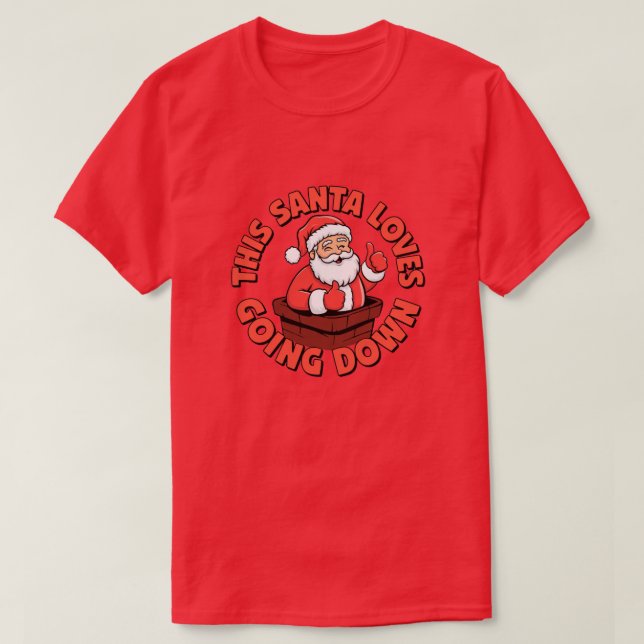 Diese Weihnachtslieder gehen runter T-Shirt (Design vorne)