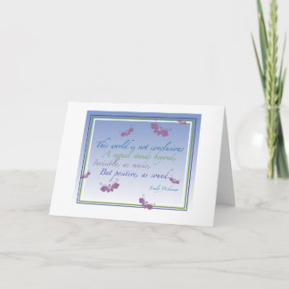 Diese Welt ist keine Schlussfolgerung... Karte