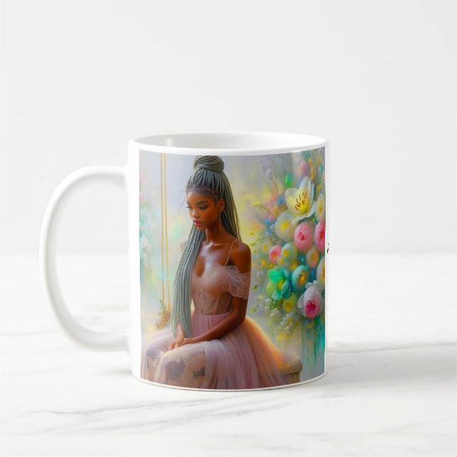 Diese zarte Geste ist, Ihnen Liebe zu zeigen - Kaf Kaffeetasse (Links)