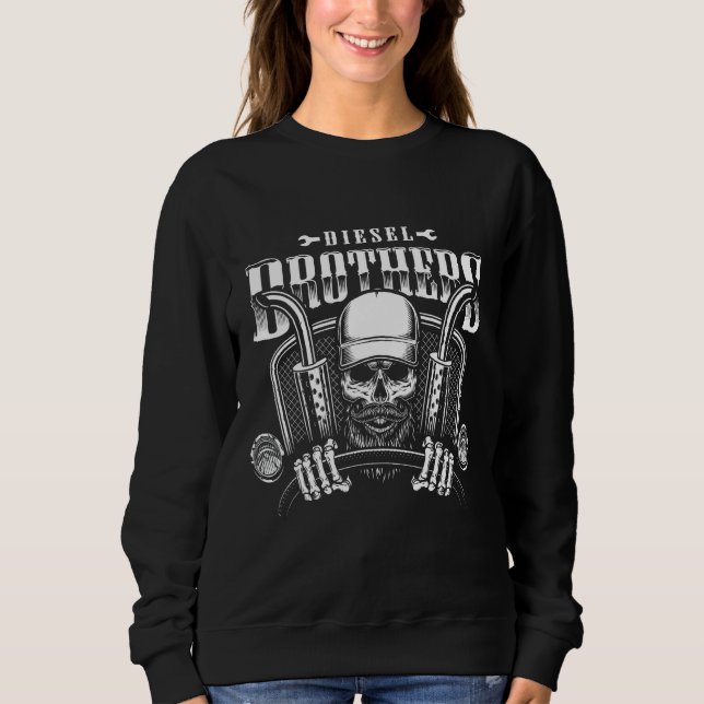 Diesel Brothers Truck Driver Sweatshirt (Vorderseite)