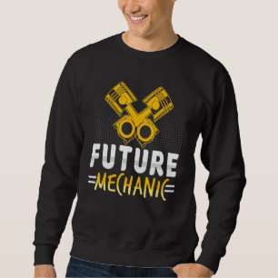 Diesel-Ingenieur Auto Reparatur Zukunft Mechaniker Sweatshirt