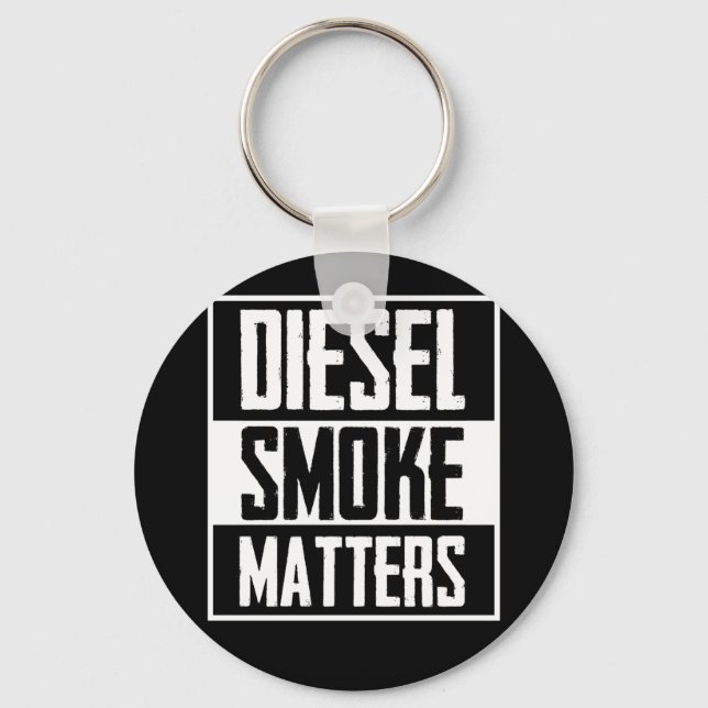 DIESEL RAUCHMATERIALIEN Diesel-LKW-Roll-Kohle Schlüsselanhänger (Vorderseite)