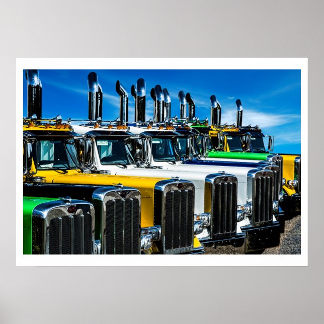 Diesel Trucks Poster (Vorne)
