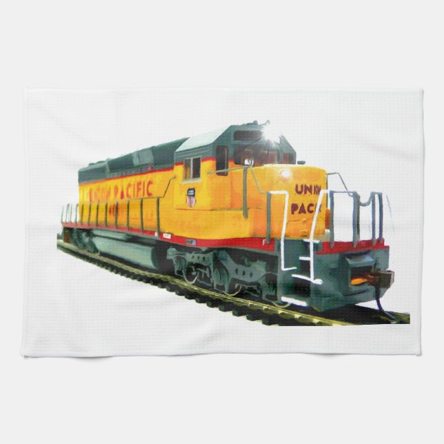 Diesellokomotive des Modell-U.P. Handtuch (Horizontal)