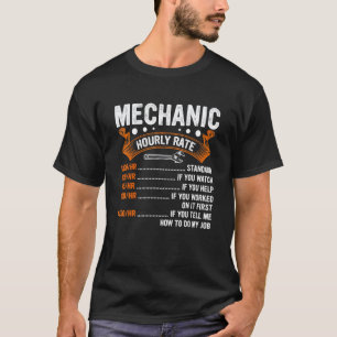 Dieselmechaniker Werkzeug Mechaniker Stundenlohn M T-Shirt