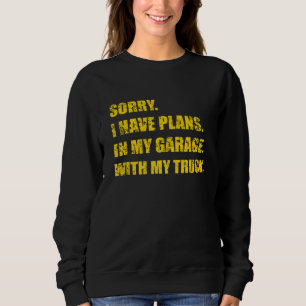 Dieselmechanisches Sprichwort für Kraftfahrzeuge Sweatshirt