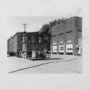 Dieselmotor in Algonac Michigan Postkarte