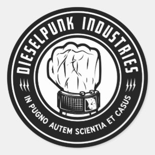 Dieselpunk Industries Sticker