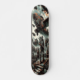 ‚Dieselpunk Warfare Deck‘ Skateboard