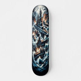 ‚Dieselpunk Warfare Deck‘ Skateboard