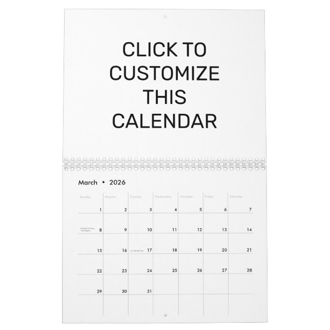 DIESEN KALENDER ZUNEHMEN (Mär 2026)