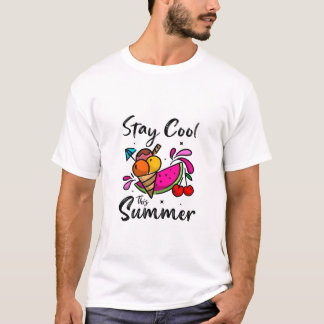 Diesen Sommer T - Shirt cool bleibe