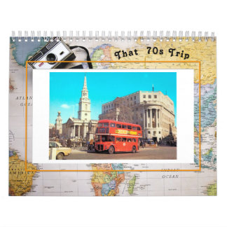 Dieser 70er-Reisekalender Kalender
