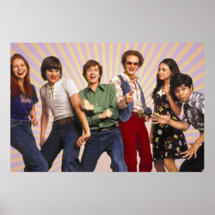 Dieser 70er zeigt Kelso Hyde Eric Fez Donna Jackie Poster