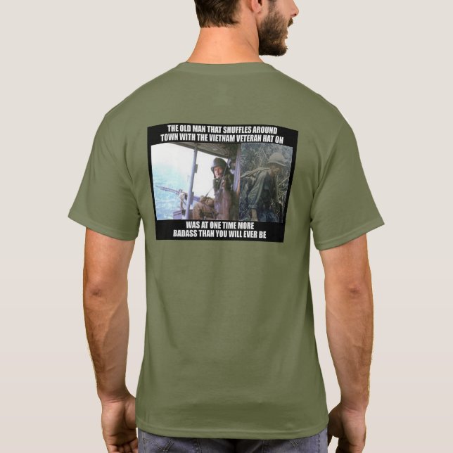 DIESER ALTE VIETNAM-TIERARZT T-Shirt (Rückseite)