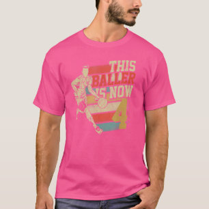 Dieser Baller ist jetzt 4 niedlichen 4. Geburtstag T-Shirt